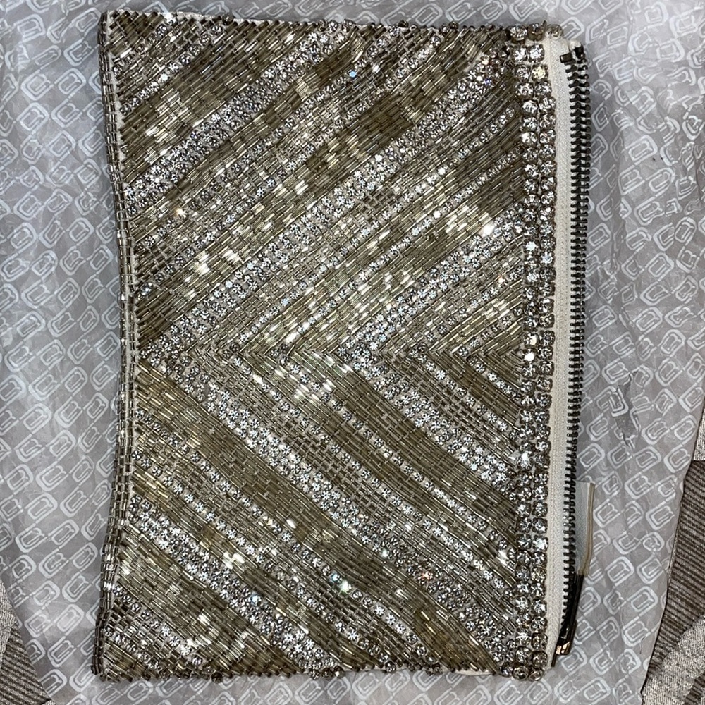 BHLDN Santal Beaded Pouch
